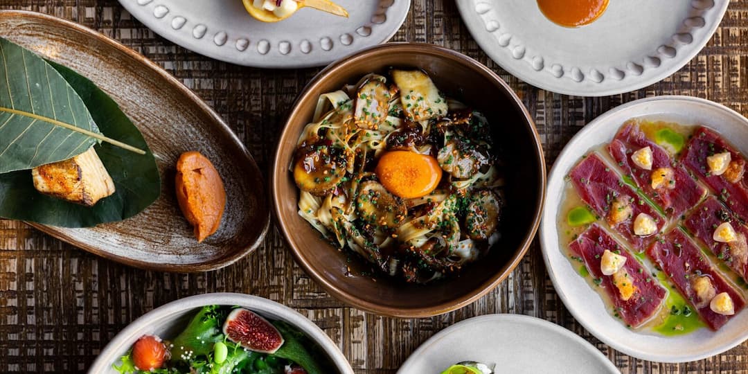 Грибной ужин в Lucky Izakaya